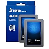 LEVEN SSD 256GB SATA III 6Gb/s, 2.5 Zoll/ 7mm (0.28''), Interne Solid State Drive - bis zu 500 MB/s - passend für Laptop & Desktop - Einzelhandel 2 Stück - (JS600SSD256GBx2)