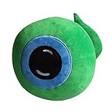 KONG JIMFAN Plüschtierkissen mit grünen Augen, Green Eye Catching Machine Plüschtier Kreative Augapfel Puppe Parodie Kissen Dek