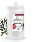 Therapeutische Seife Teebaum ätherisches Öl Antimykotische Nachfüllung 250 ml- SOS Läuse-Shampoo Infektionen Gel Akne S