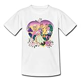 Spreadshirt Die DREI !!! (Ausrufezeichen) Nacht Der Elfen Kinder T-Shirt, 122-128, Weiß