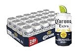 Corona Extra Premium Lager Dosenbier, EINWEG (24 X 0.33 L), Internationales Lager B