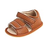 JERFER Soft Baby and Toddler Leather Shoes Sandals for boys and girls. 0-6 months - 3-4 years. A30