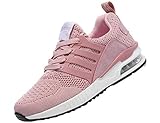 Generic Damen Atmungsaktive Sneaker Outdoor Sportschuhe Mesh Turnschuhe Laufschuhe Sommerschuhe Fitness straßenlaufschuhe 725 Pink 37 EU