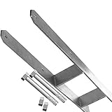 H-Anker 141 mm extra-schwer, Betonanker für 14 cm Pfosten mit Schraub
