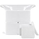 500 Stück Wattepads Papier Fusselfrei Zelletten Durable Polish Wattepads Nagellackentferner Wattepads Nail Art Gel Wipes Nagellack Reinigung Pads für Entfernung Gesichts Make Up und N
