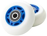 rollen für Razor Mini Ripstik Ripster DLX 68mm mit ABEC-7 Kugellager, Blau, 2 Stück