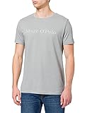 Marc O'Polo Herren 51230, Herren T-Shirt mit Inside-Print, bequemes Oberteil aus Bio Baumwolle, legeres Kurzarmshirt für H