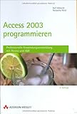 Access 2003 programmieren (Allgemein: Datenbanken)