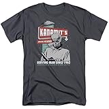 The Twilight Zone t-Shirt Kanamit's Drive in Retro 60's Graphic Tee Dark Grey L