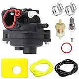 NC56 ZAMDOE 799583 Vergaser Ersatz Kit für Briggs & Stratton 591160 595656 591979 593261 08P502 8P502 09P602 9P602 300E 450E 500E Serie Rasenmäher M