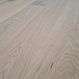 TRECOR® Parkett Eiche Landhausdiele, handgehobelt, gefast, weiß endgeölt - Välinge 2G Drop Down Klicksystem, Format: 1900 x 190 x 14 mm (Parkettboden | 1m², Eiche weiß geölt)