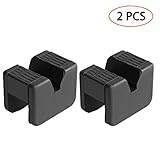 MEDOON Wagenheber Gummiauflage Universal, 2 Stück Jack Pad Stehen Gummipuffer Gummiauflage Unterstellbock Gummiblock Schützt Auto vor Kratzen…
