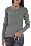 Emporio Armani Underwear Womens Basic Cotton T-Shirt, Laurel, XL