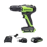 Greenworks 24V 35NMCordless Drills und 24V Battery G24B2 und 24V Charger G24MC