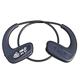 OYZY Schwimmkopfhörer, IPX8 Wasserdicht 16GB MP3-Player 12 Stunden, Die Geräuschreduzierung Spielen, Stereo-HiFi-Sound Im Ohrsport-Headset Zum Laufen, SPA Und Anderer Wassersport (Color : Black)