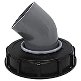 OVBBESS IBC Ton Barrel Cover Cap mit Nylonfilter mit EntlüFtung Ton Barrel Kunststoffabdeckung Tragetankdeckel Atemschutzabdeckung Fitting