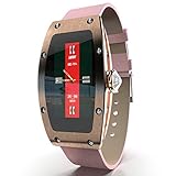 YWS 2021Queen Mode Frauen Smart Uhr Mode Fitness Sport wasserdichte Smartwatch Herzfrequenzmonitor Frauen Für Android Ios,B