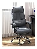 3190 Kreativ Executive Office Recliner-Stuhl, hoher Rücken, der ergonomische Schreibtisch-Computer-Task-Kopfstützen-Schwenkstuhl, Einstellbarer Neigungswinkel Geschenk