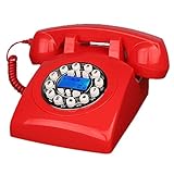 Ontihang Antike Telefone Schnurgebundenes Festnetztelefon Vintage Classic Home Phone der 1930er Jahre Old Fashion Business Phones Home Office Decor F