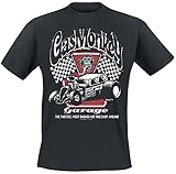 Gas Monkey Garage Garage Männer T-Shirt schwarz M 100% Baumwolle Fan-Merch, Rockabilly, TV-S