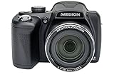 MEDION LIFE P44029 (MD 86929) Digitalkamera (20 Megapixel, 35-fach opt. Zoom, 7,62 cm (3 Zoll) Display, bildstabilisiert) schw