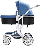 Reisesysteme, städtischer Kinderwagen-Kinderwagen Compact Cabrio-Luxus-Kinderwagen, hohe Landschafts- und Fashional-Kinderwagen mit Stoßdämpfung PU-R