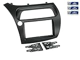 NIQ Doppel-DIN Radioblende für Honda Civic/Civic Type R/Civic Type S Bj. 2006-2012 *schwarz*