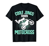 Coole Jungs fahren Motocross Dirt Biker Kinder Jungen T-S