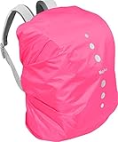 Playshoes Unisex Kinder RegenhÃƒ¼lle fÃƒ¼r Rucksack Gep ck Kindergep ck, Rosa 18 Pink, Medium EU