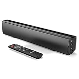 Majority Bowfell 2.1 Bluetooth Soundbar für TV Geräte, PC Lautsprecher, Fernbedienung im Lieferumfang enthalten, kompakt, mit Cinch-Kabel und optischem Eingang