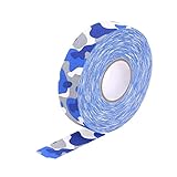 WINOMO Hockey- Stickband- Tarn- Camouflage- Muster- Klebeband 2. 5Cmx25m Anti- Rutsch- Verschleißfestes Sportband- Hockey- Stick- Wrapper (Blau)