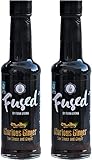 Glorious Ginger Soya Soße Hell von Fused - Echte Sojasoße mit Ingwer nach japanischer Art - Milde Schärfe - 100% Natürliche Zutaten - Aus Sojabohnen ohne Gentechnik - 2 x 150ml G