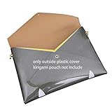 Tourdream Transparente Tasche für LV Giant Pochette Kirigami Organizer mit Ring