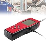 ORPERSIST Gaslecksuchgerät, Erdgas Erkennen Alarm, 0-50% LEL Messbereich, Doppelalarm Mit Ton Und Licht, Digitaler Hd-Bildschirm Für Methan/Ethan Lecksuche in Rohrleitung