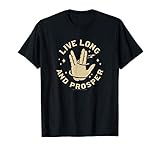 Star Trek Live Long And Prosper Enterprise T-S