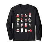 Meowy Cat Christmas Cute Santa Cats Liebhaber Lang