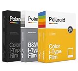 Polaroid I-Type Film Variety Pack - I-Type Farbe, Schwarz Rahmen (32 Fotos) (6182)