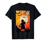 Star Wars Yoda Silhouette Halloween T-S