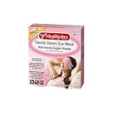 MegRhythm Wärmende Augen-Maske - 5er Packung - Mit sanftem Dampf - Parfumfrei, 100 g