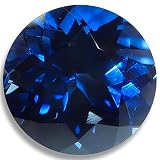 Optima Gem Lab Saphir Blau Brillant Rund Lose Nicht Gesetzt Gem 6mm Dunkelb