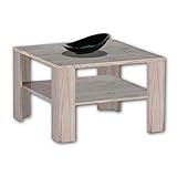 JOKER MINI Couchtisch in San Remo Optik - platzsparender Sofatisch mit Ablage für Ihren Wohnbereich - 70 x 44 x 70 cm (B/H/T)