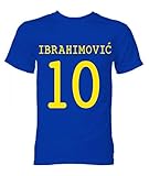 Airosportswear Zlatan Ibrahimovic Sweden Hero T-Shirt (Blue)