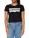 Levi's Damen The Perfect Tee T-Shirt, Holiday Tee Black ,XL