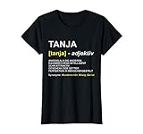 Damen T-Shirt Tanja | Vorname Geschenk | Name Witz Spruch T-S