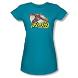 The Flash - Flash-Zoom junge Frauen T-Shirt in türkis, X-Large, T