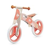 Kinderkraft Laufrad Runner, Lernlaufrad, Kinderlaufrad aus Holz, Kinderrad mit Tragegriff, 12 Zoll Räder, ab 3 Jahre, C