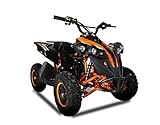 Mini ATV Miniquad Kinder Mini ATV M3 6' EStart Pocketquad Kinderquad Pocketbike Farbe orang