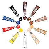 10 Stück Leder Reparatur Set, 10 Farben Lederreparatur Creme, Lederreparaturset Sofa, Lederreparatur Füller Für Auto, Sofa, Jacke, Geldbörse, Gürtel, Leder Mantel, Leder Kunstleder Reparatur S