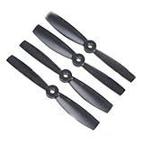 OUYBO 2 Paar DAL 6045. 6x4, 5 Zoll Pc. Glasfaser QAV250. Serienrahmen-Multicolor- Propeller Cw/CCW. Schwarz Fernbedienungszubehör Batteriezubehö