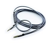 3,5 mm bis 2,5 mm männliches Audiokabel, kompatibel mit Bose Noise Cancelling 700, QC35, QC35ii, oe2, oe2i Kopfhörern, Mikrofon mit Fernbedienung für Samsung Galaxy Huaw